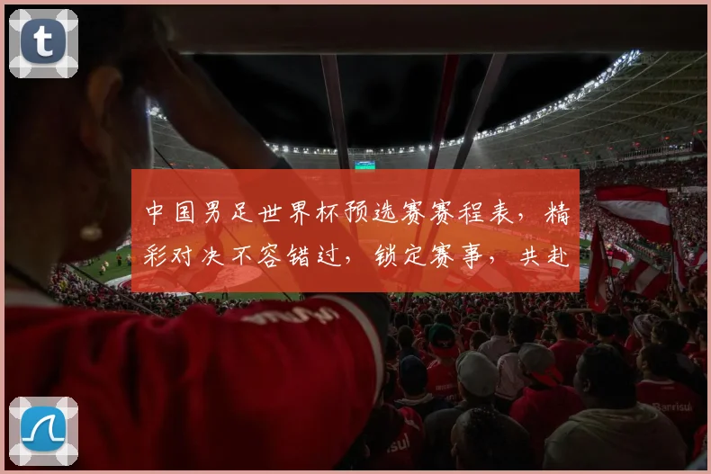 中国男足世界杯预选赛赛程表，精彩对决不容错过，锁定赛事，共赴足球盛宴